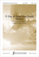 O Day of Peace That Dimly Shines SATB choral sheet music cover